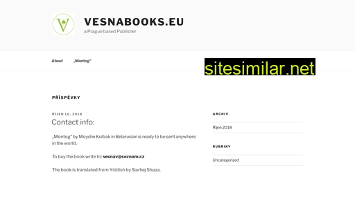 vesnabooks.eu alternative sites