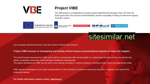 vibe-project.eu alternative sites