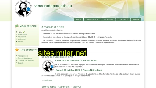 vincentdepaulath.eu alternative sites