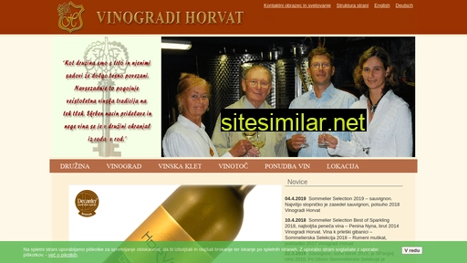 vino-horvat.eu alternative sites