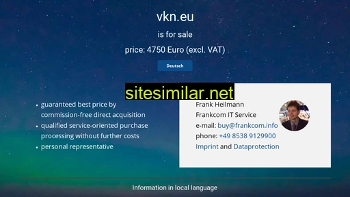 vkn.eu alternative sites