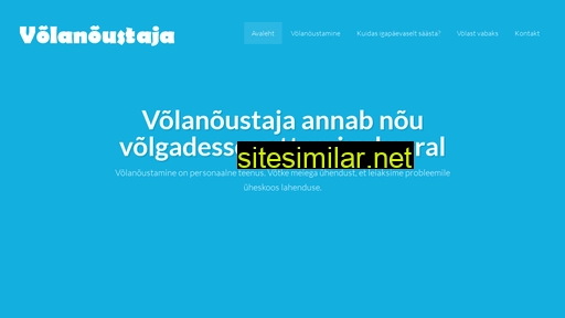 volanoustaja.eu alternative sites
