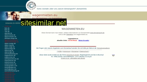 wagenmieten.eu alternative sites