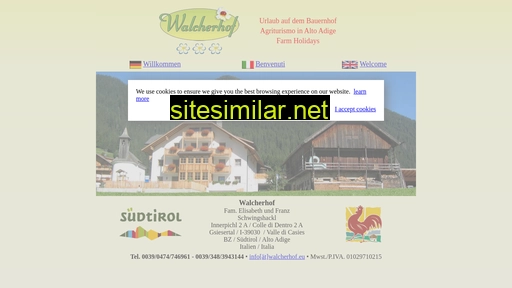 walcherhof.eu alternative sites