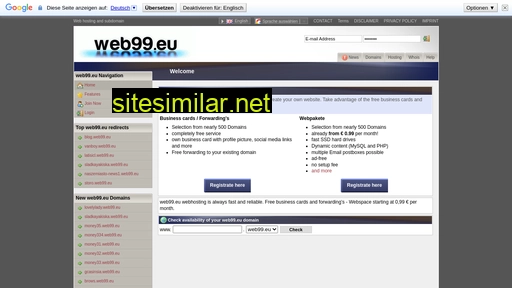 web99.eu alternative sites