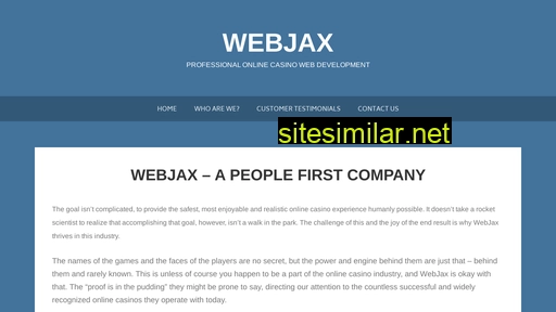 webjax.eu alternative sites