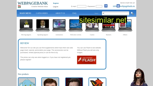 Webpagebank similar sites