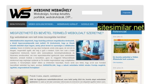 Webshine similar sites