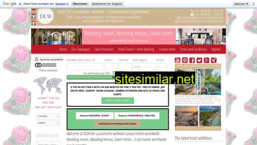 Wedding-hotels-online similar sites