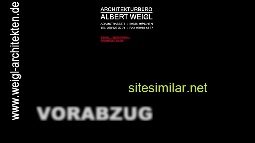 weigl-architekten.eu alternative sites