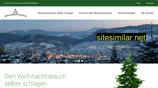 weihnachtsbaumerlebnis.eu alternative sites