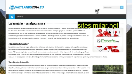 wetlands2014.eu alternative sites