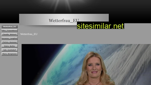 wetterfrau.eu alternative sites