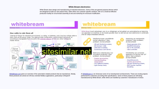 whitebream.eu alternative sites