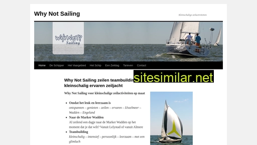 Whynot-sailing similar sites