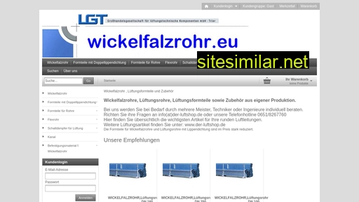 wickelfalzrohr.eu alternative sites