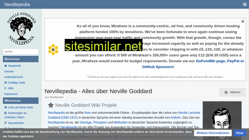 wiki.nevillepedia.eu alternative sites