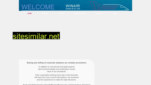 winair.eu alternative sites