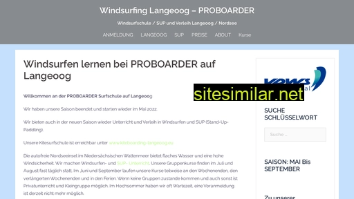 windsurfing-langeoog.eu alternative sites