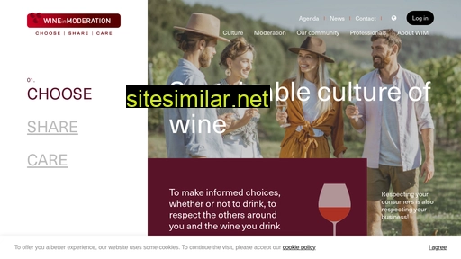 wineinmoderation.eu alternative sites