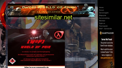 Worldofpain similar sites