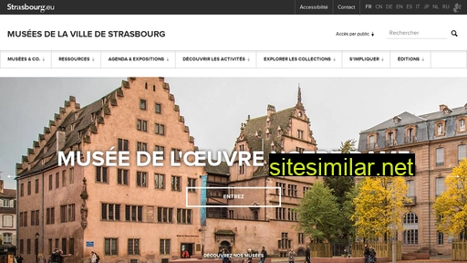 www.musees.strasbourg.eu alternative sites