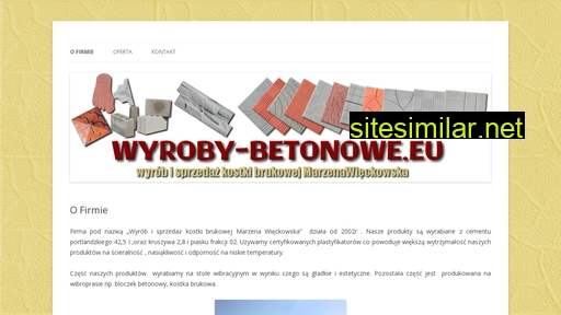wyroby-betonowe.eu alternative sites