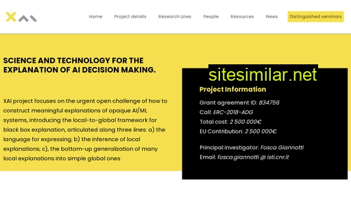 Xai-project similar sites