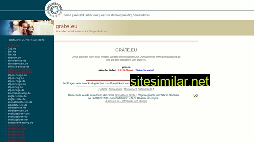 gräte.eu alternative sites