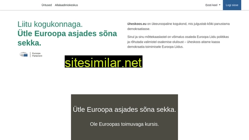 üheskoos.eu alternative sites