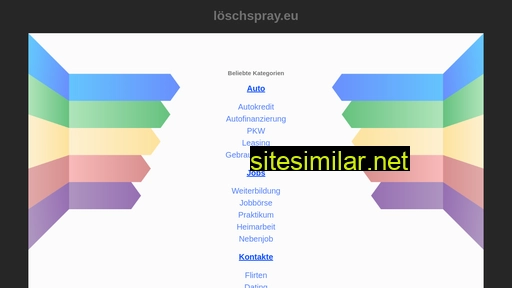 löschspray.eu alternative sites