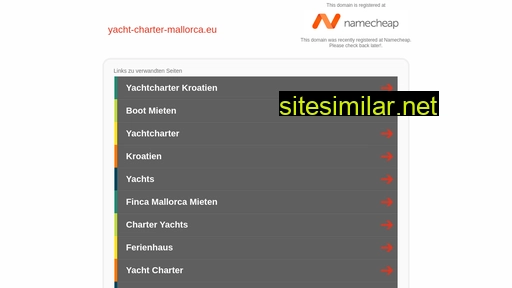 Yacht-charter-mallorca similar sites