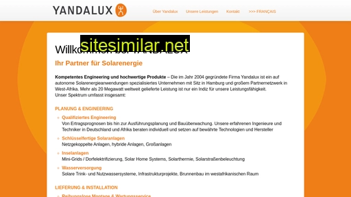 Yandalux similar sites