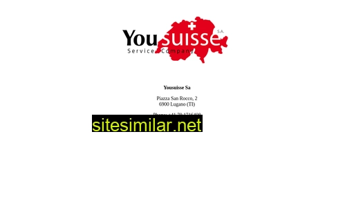 Yousuisse similar sites