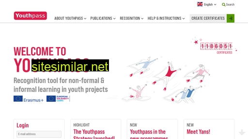 youthpass.eu alternative sites
