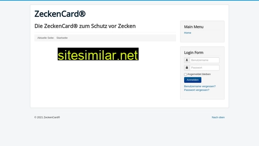 zeckencard.eu alternative sites