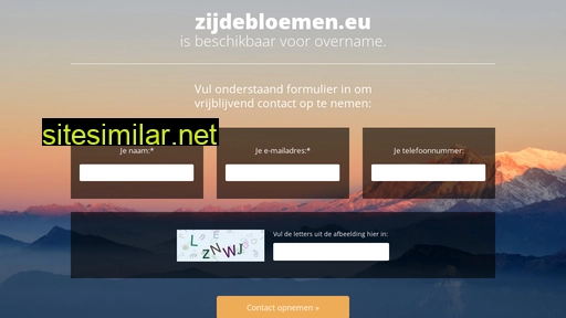 zijdebloemen.eu alternative sites