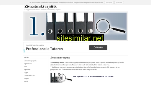 zivnostensky-rejstrik.eu alternative sites