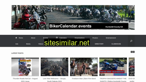Bikercalendar similar sites