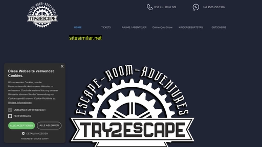 try2escape.events alternative sites