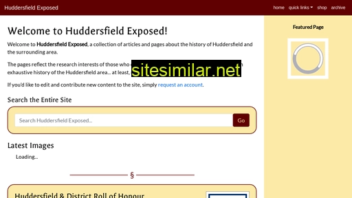 huddersfield.exposed alternative sites