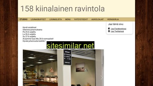 158chineserestaurant.fi alternative sites