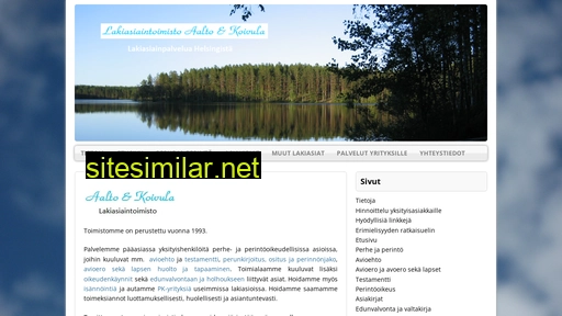 aaltokoivula.fi alternative sites