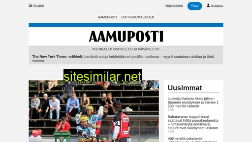 aamuposti.fi alternative sites