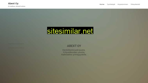 abext.fi alternative sites