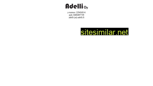 adelli.fi alternative sites