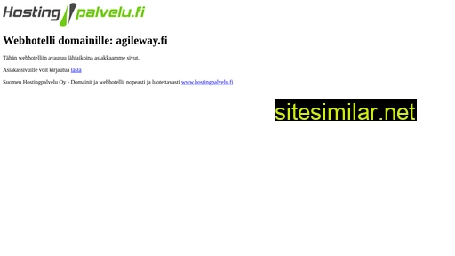 agileway.fi alternative sites