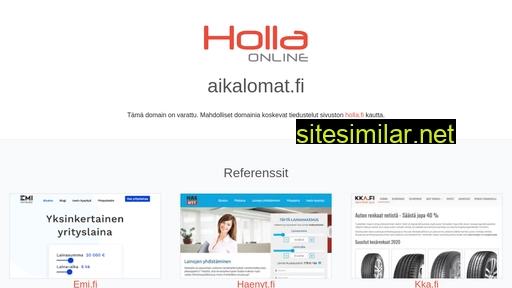 aikalomat.fi alternative sites