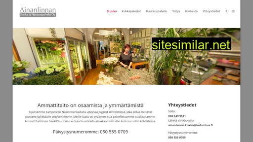 ainanlinnankukka.fi alternative sites