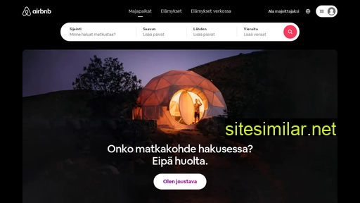 airbnb.fi alternative sites